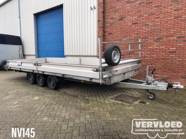 Plateauwagen tridemasser 605x220cm
