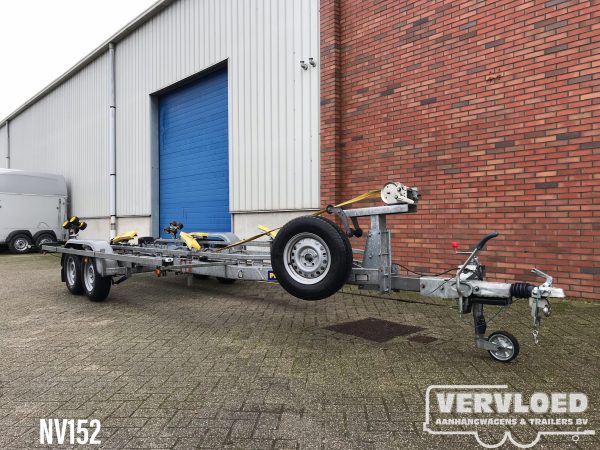 Boottrailer tandemasser kantelbaar 2700kg