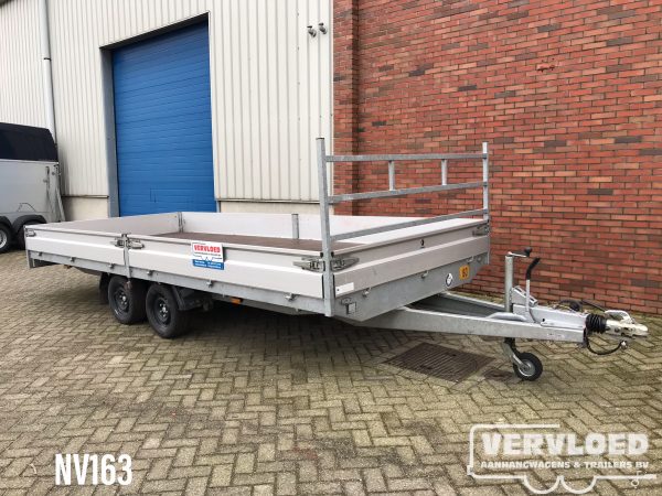 Plateauwagen tandemasser 505x220cm